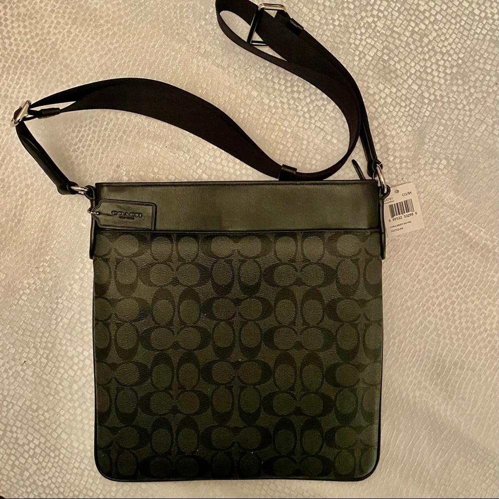 New COACH MENS CHARLES CROSSBODY F54781